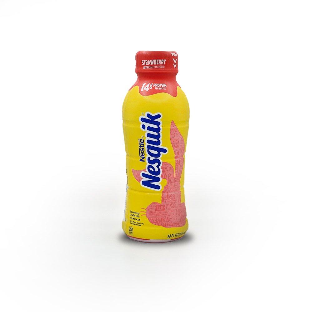 Nesquik Low Fat Milk 14oz - Image 3