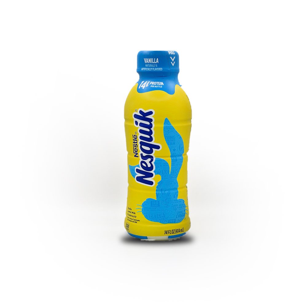 Nesquik Low Fat Milk 14oz - Image 2